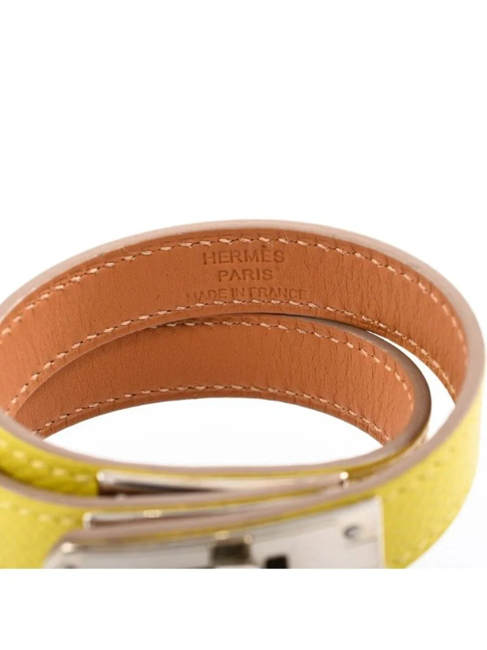 Hermes Ble Tall Touble Tour Bracelet